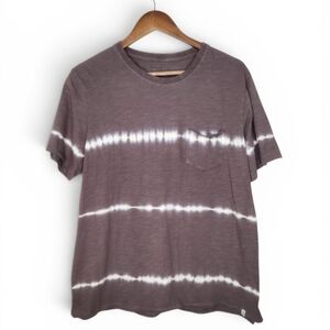 Sovereign Code Tie Dye Short Sleeve Tee in Charcoal Size L
